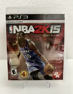 NBA 2K15 PS3 Video Game Play Station 3 Gaming Complete With Manual Tested - Picture 1 of 6