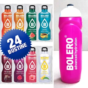 BOLERO Drinks Classic - KIT di 24 bustine da 9g - Gusti misti + borraccia - Foto 1 di 1