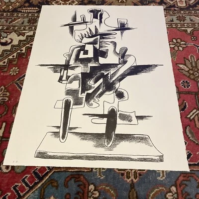 ZADKINE - Le Merveilleux Radeau Lithographie Sur Vélin 1966 Perfect Rarissime ! - Photo 1/4