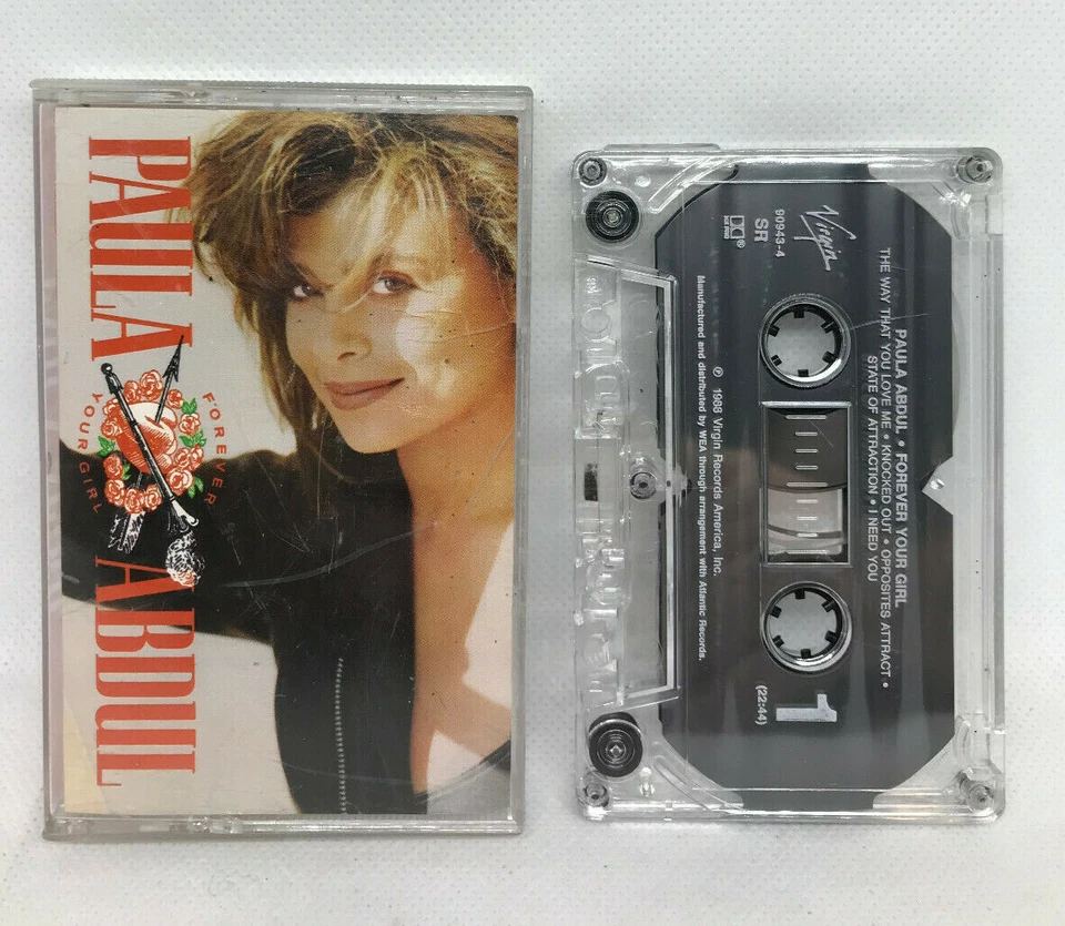 Paula Abdul / Forever Your Girl 1988 Cassette Tape By Virgin Records TESTED - Image 1 of 1