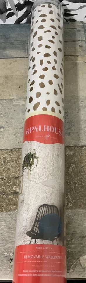 Speckled Dot Peel & Stick Wallpaper Opalhouse Removable 20" X 16 FT 6" Ship