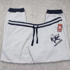 Ecko Unltd Sweatpants NWT Mens 5XL XXXXXL Gray Joggers Drawstring w/ 32" inseam - Picture 1 of 12