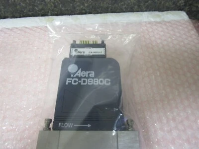 Aera FC-D980C Mass Flow Controller H2 1.5000 SCCM + CA-98DU-Z Adapter - - Image 1 of 4