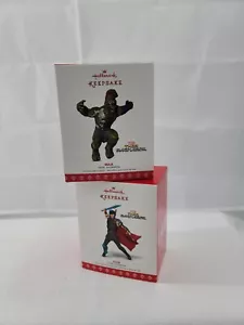 Hallmark Keepsake Marvel Thor: Ragnarok Ornaments "Thor" & "Hulk" 2017 LOT OF 2 - Bild 1 von 10