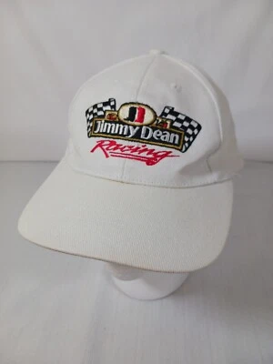 ВИНТАЖНЫЙ JIMMY DEAN ГОНКИ БЕЙСБОЛЬНАЯ КЕПКА РЕГУЛИРУЕМЫЙ  - Изображение 1 из 4