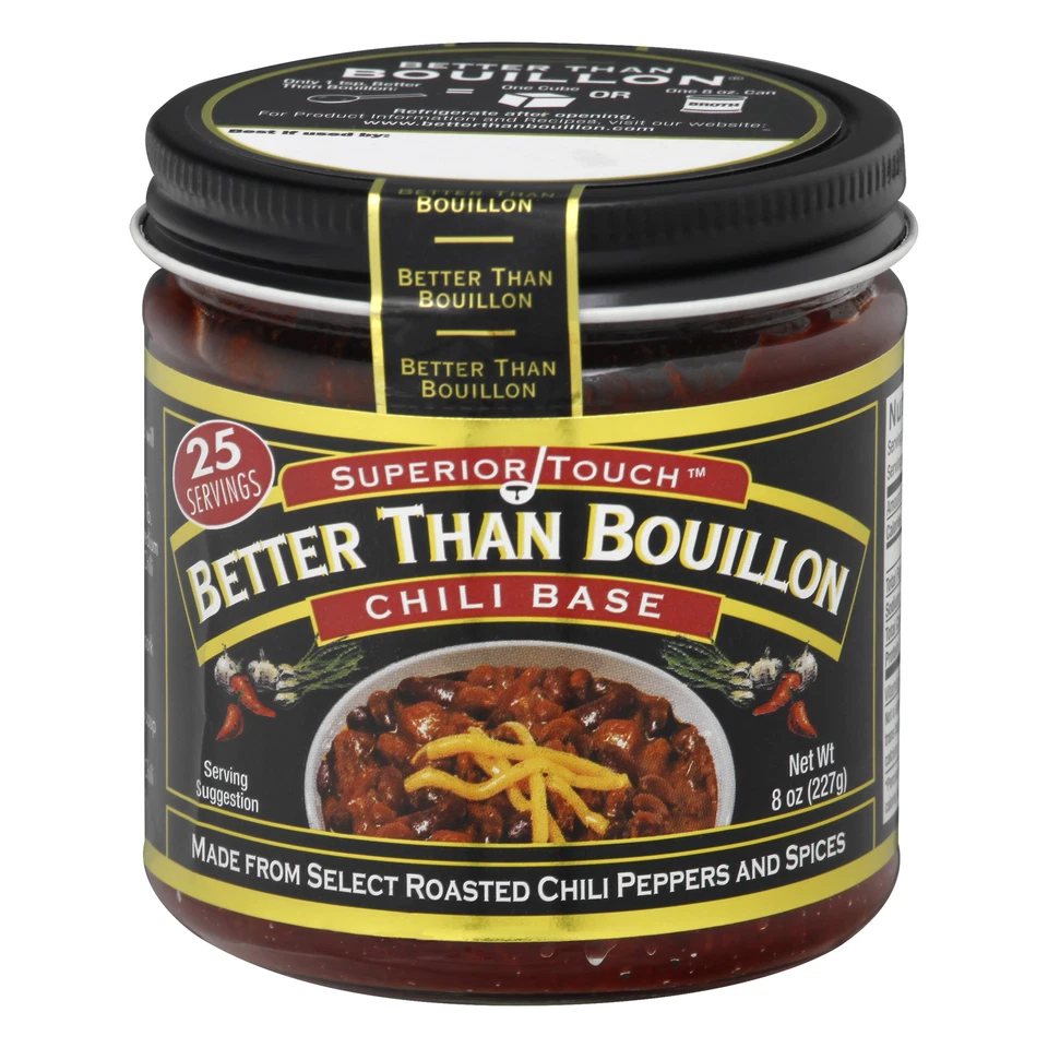 Better Than Bouillon Chili Base 8 Ounce in Stock From 18th Jan 2019