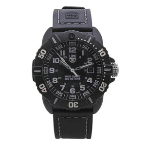 Luminox Coronado 44mm Series 3020 Carbon Black Dial Quartz Mens Watch XS.3021 - Picture 1 of 3