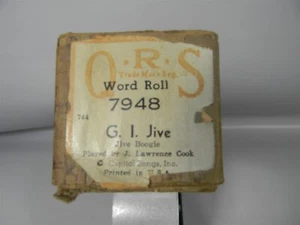 G. I. Jive ( Jive Boogie ) 7948 QRS Player Piano Word Roll - 10F - 1_$ - Imagen 1 de 7