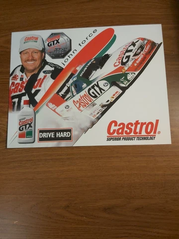 NHRA Funny Car Driver John Force PostCard Cover