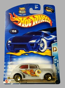 Hot Wheels Fat Fendered '40 2003 gris 156 Wastelanders serie 4/10 1:64 dorado 5SP - Imagen 1 de 15