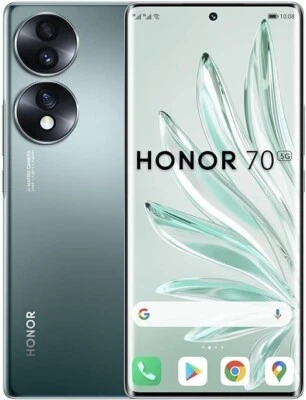 Honor 70 5G 8+256GB Green 6.67" OLED Unlocked Unlocked Android Smartphone - Image 1 of 4