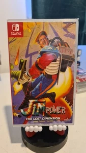 Nintendo Switch JIM POWER: THE LOST DIMENSION Game Rare - Picture 1 of 2