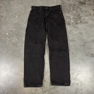 Vintage 550 Jeans Herren 30x31 Schwarz Relaxed Fit USA Orange Tab Gebraucht - Bild 1 von 20
