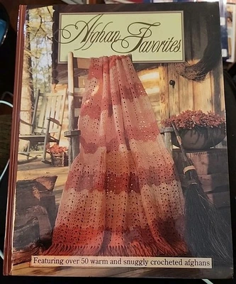 Needlecraft Shop ~ AFGHAN FAVORITES Hardcover Book - 50+ Designs Great Condition - Image 1 of 2