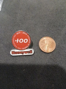 Spilla giacca cappello bavero Honeywell Celebrating 100 anni in aviazione - Foto 1 di 2