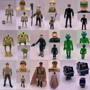 Vintage Kenner Star Wars Action Figures 1977-1985 Bundle Joblot ROTJ Last 17 etc - Picture 1 of 44