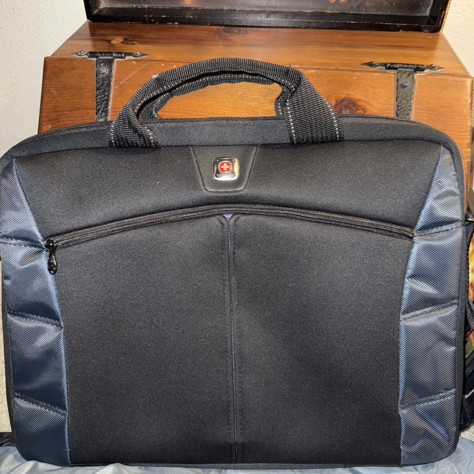 WENGER SWISS ARMY Estuche para Computadora Portátil Bolso de Hombro Mensajero Maletín 16 pulgadas Foto 1 de 4