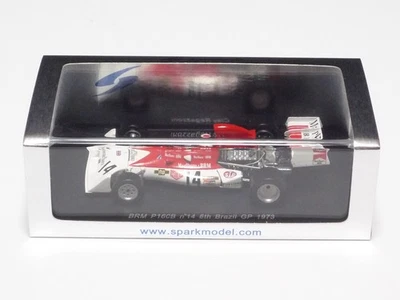 Spark 1:43 BRM P160B #14 Brazilian GP 1973 Clay Regazzoni S1855 "Marlboro" - Image 1 of 4