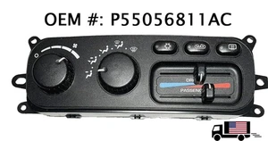 03-05 OEM DODGE RAM UNIDAD DE CONTROL DE CLIMA AIRE ACONDICIONADO TEMPERATURA CALOR 1500 2500 P55056811AD/AC - Imagen 1 de 2