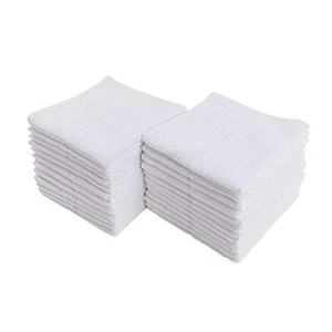  Geschirrtücher Küche hochsaugfähig Geschirrlappen 00% Baumwolle Geschirrtücher 1 weiß - Bild 1 von 8