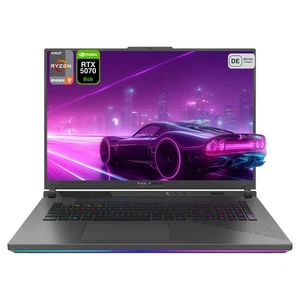 ASUS ROG Strix G18 Gaming Laptop, Ryzen 9-8940HX, 18" WUXGA, RTX5070,RGB QWERTZ - Bild 1 von 10