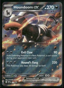 SV: Scarlet & Violet Promo Cards #103 Houndoom ex - Picture 1 of 2