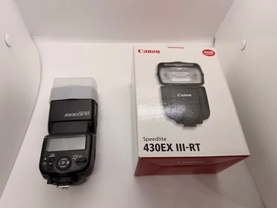 Canon Speedlite 430EX III-RT Shoe Mount Flash for Canon - with box - never used - Image 1 of 4
