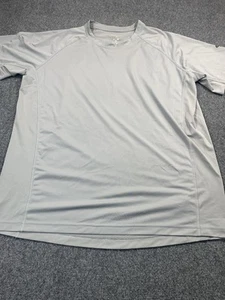 Mountain Hardwear Shirt Men XL Gray Short Sleeve Crew Neck Active - Picture 1 of 16