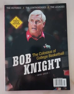 BOB KNIGHT 1940-2023 Magazine The Colossus of College Basketball Coach's Life - Picture 1 of 2