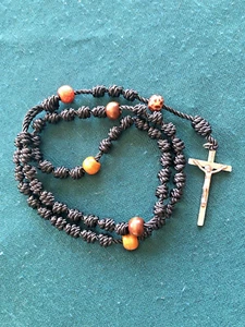 Simple Handmade Catholic Rosary - Picture 1 of 5