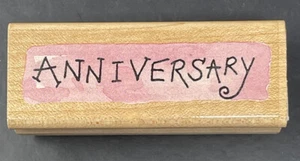 Estampilla de goma palabra frase de celebración de aniversario para ocasión especial - Imagen 1 de 3