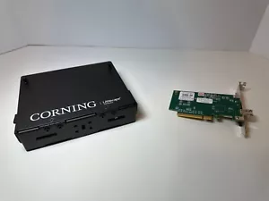 Corning SPH-01P Box with Myricom 10G-PCIE-8B-S 05-04218 Card - Picture 1 of 24