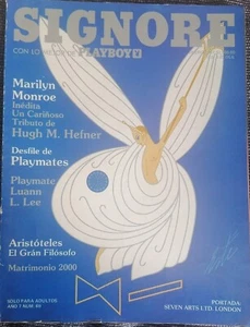 SIGNORE MEXICAN MAGAZINE MEXICO SPANISH JANUARY 1987 HUGH M. HEFNER - Picture 1 of 1