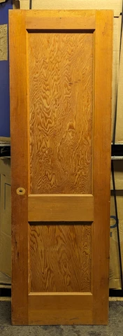 2 avail 24"x79" Antique Vintage Old Pantry Interior Wood Wooden Doors 2 Panels Cover