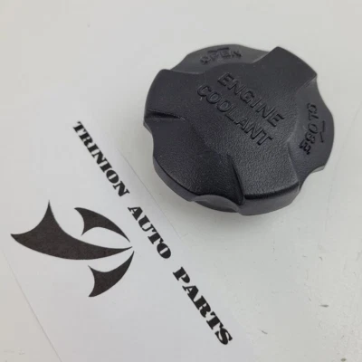 2001-2006 Hyundai Santa Fe Radiator Coolant Reservoir Cap Lid Black OEM - Image 1 of 3