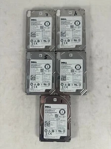 Lot of 5) 1TB Dell HDD P/N: 1VE200-150 Dell P/N: 056M6W Model: ST1000NX0453 - Picture 1 of 7