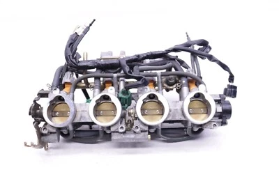 2006 YAMAHA FZ6 FZ 600 THROTTLE BODIES BODY FUEL INJECTOR INJECTION Y121 - Image 1 of 4