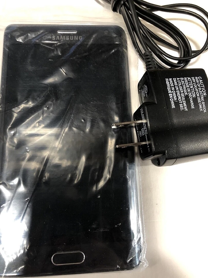 Smartphone Samsung Galaxy Note Edge Negro 5.6 pulgadas 4G LTE 32GB para Sprint Foto 1 de 2