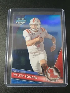 Walker Howard - Bowman University 2023 - Ole Miss Rebels - Blue Refractor - /199 - Bild 1 von 3