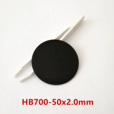 50*2.0mm 700nm IR Infrared Long Pass Optical Filter HB700 RG695 Red Glass  - Image 1 of 2