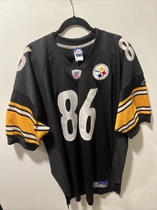 NFL Reebok PITTSBURGH STEELERS #86 HINES WARD ON FIELD JERSEY Size XXL - Picture 1 of 8