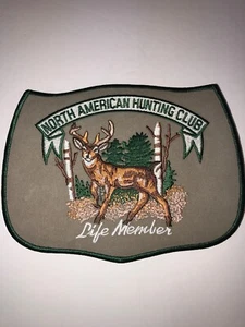 North American Hunting Club Life Member Patch L7,5 inch W 6 inch Patch Markenlos - Bild 1 von 4