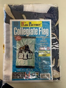 BYU / Brigham Young Cougars College Flag Factory Large Flag; 28'' x 48''; NCAA - Picture 1 of 1