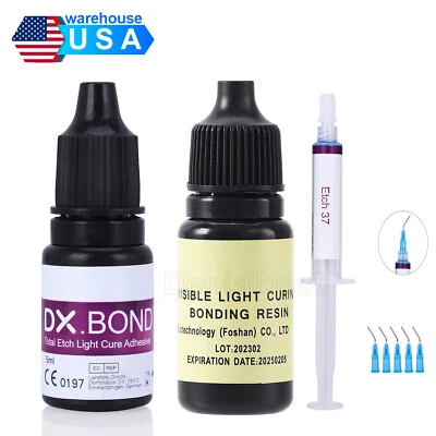 Enlace de entrada dental Enjugar de la luz resina adesivo /gel de gravado ácido - Imagem 1 de 3