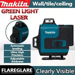 Makita 3d-4d 16lines Laser Level Li 12v Max Cxt Xpt Self-leveling 360° 3-plane G - Picture 1 of 6