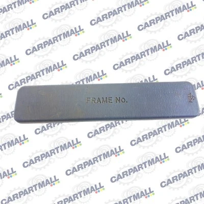 200-2005 Toyota RAV4 Floor Frame Number Access Trim Caution Plate Cover OEM Foto 1 de 4