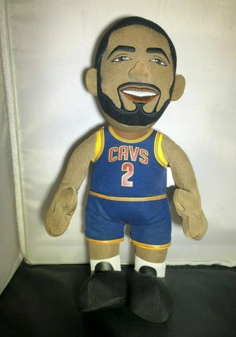 Bleacher Creatures Original Kyrie Irving NBA Licensed Authentic look Alike Doll Cover