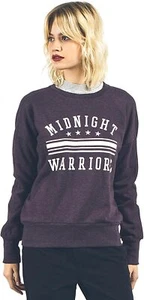 Volcom Ladies Sweater Walk On by Crew Neck Sweatshirt, Plum, S - Picture 1 of 2