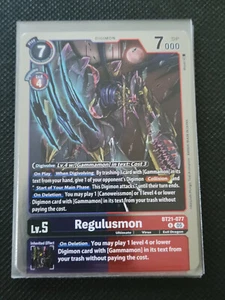 Regulusmon - BT21-077 - Rare - Digimon - World Convergence - Picture 1 of 1