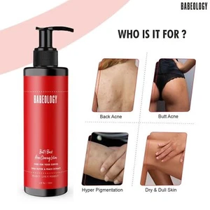 BO Back and Bum Acne Clearing Lotion Brightening Butt Scar Acne Removal 100 gm - Picture 1 of 8